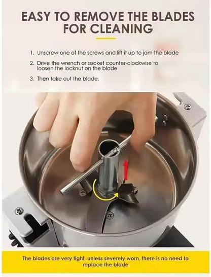 Electric Dry Food Grinder Machine 800G