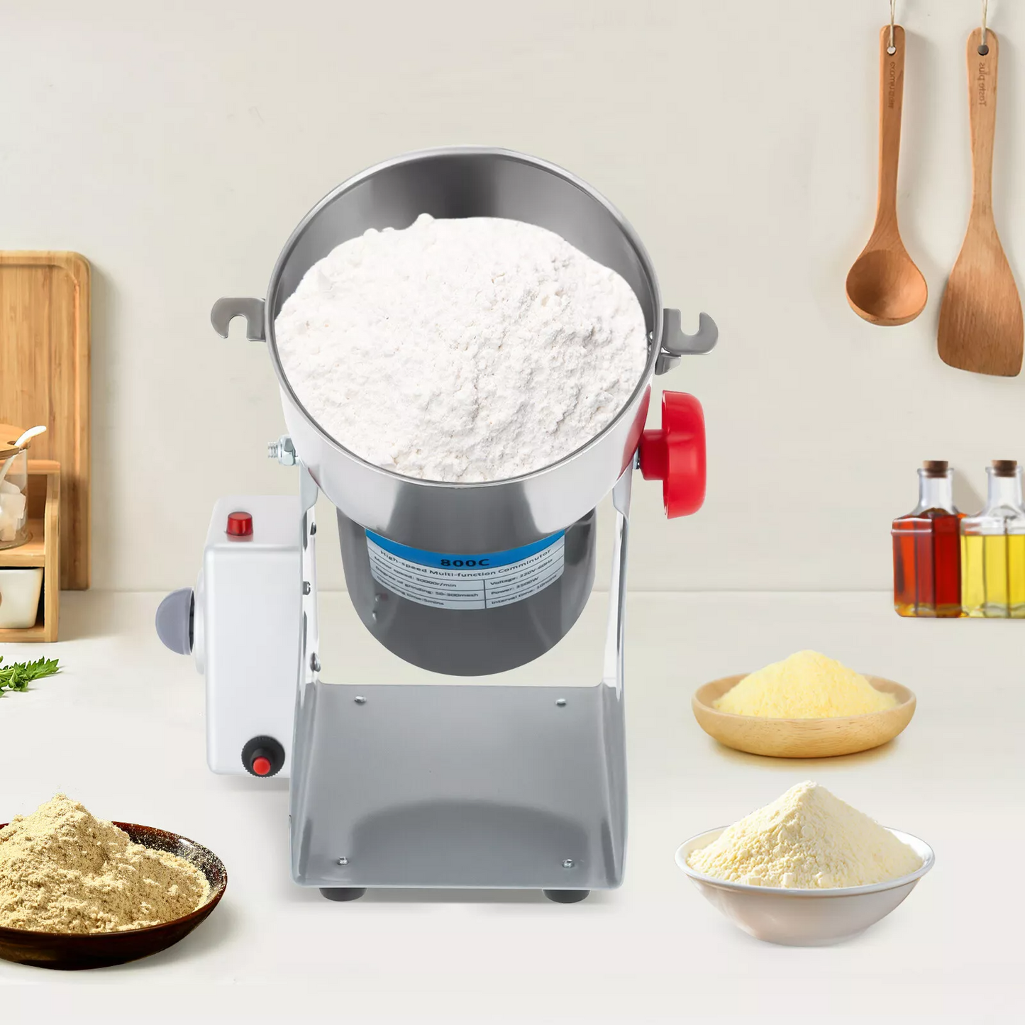 Electric Dry Food Grinder Machine 800G