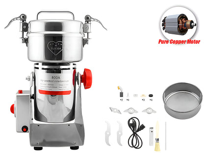 Electric Dry Food Grinder Machine 800G