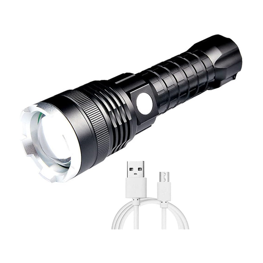 LED Torch Flashlight Light Rechargeable Camping Outdoor