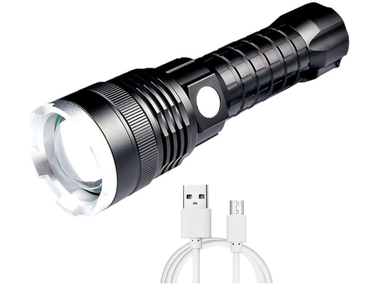LED Torch Flashlight Light Rechargeable Camping Outdoor
