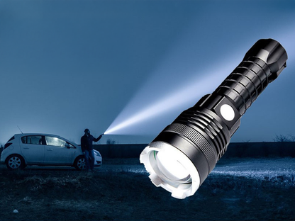 LED Torch Flashlight Light Rechargeable Camping Outdoor