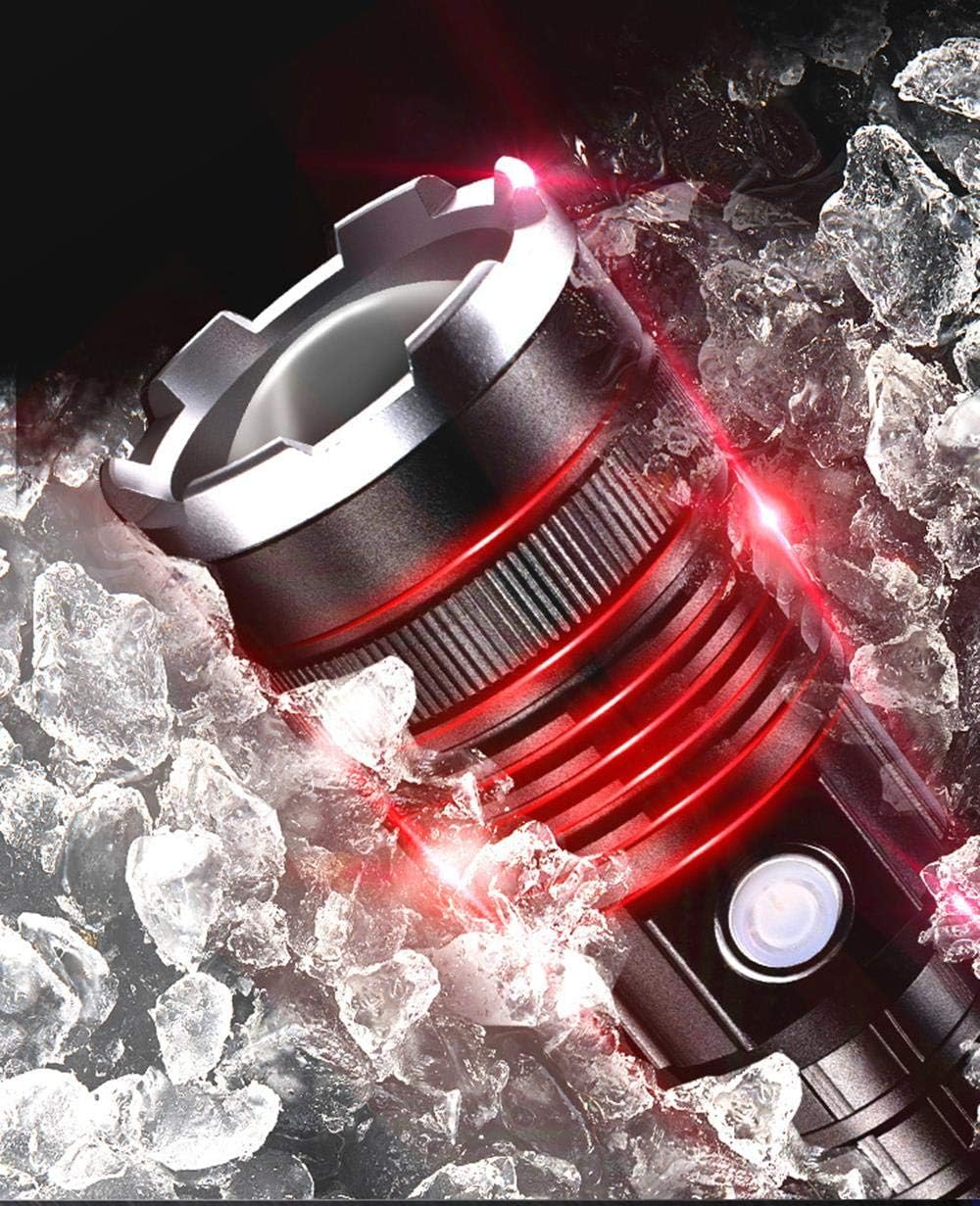 LED Torch Flashlight Light Rechargeable Camping Outdoor