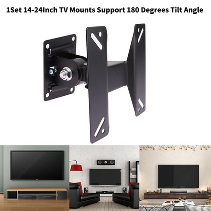 TV Wall Mount Bracket for 14" - 24" TVs