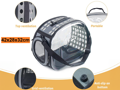 Portable Pet Carrier Bag - Large 42x28x32cm