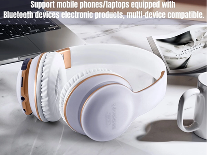 Bluetooth Headphones - Over-Ear Wireless Bluetooth Headphones