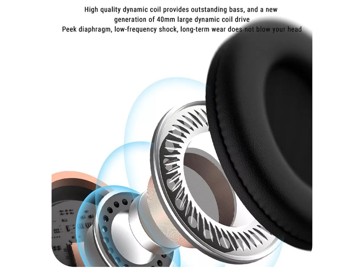 Bluetooth Headphones - Over-Ear Wireless Bluetooth Headphones