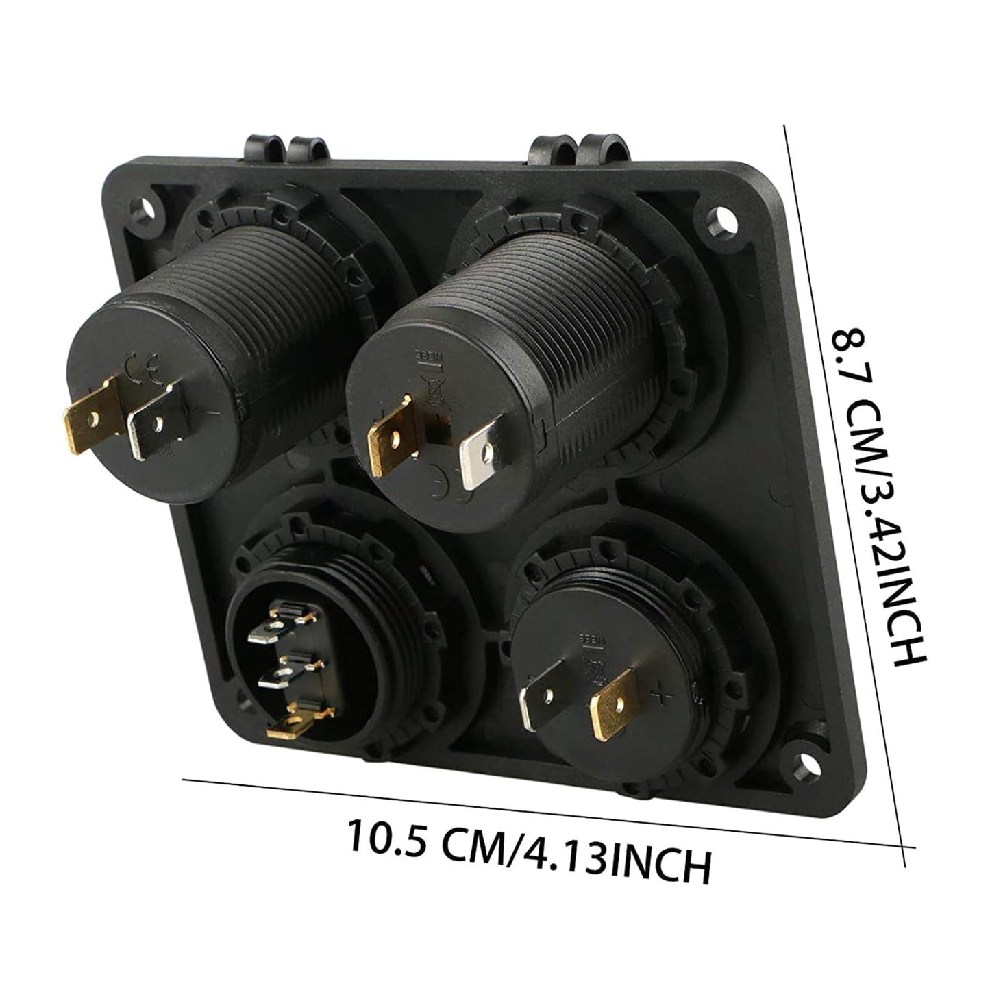 Marine Boat Rocker Switch Panel 12V