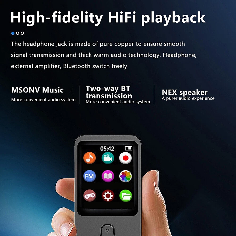 8 GB Mp3 Player with 1.8” Screen