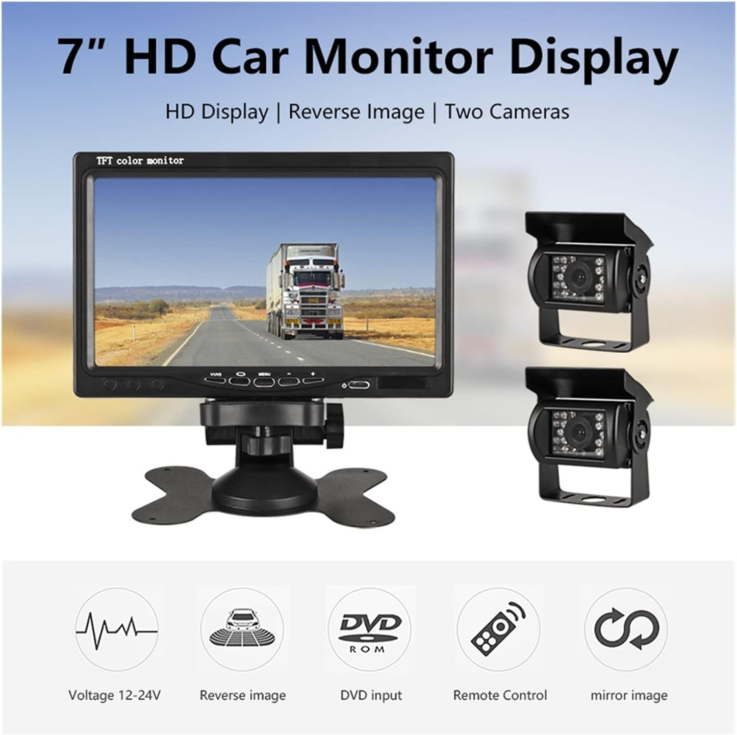 Reversing Camera Kit with 2 Cameras