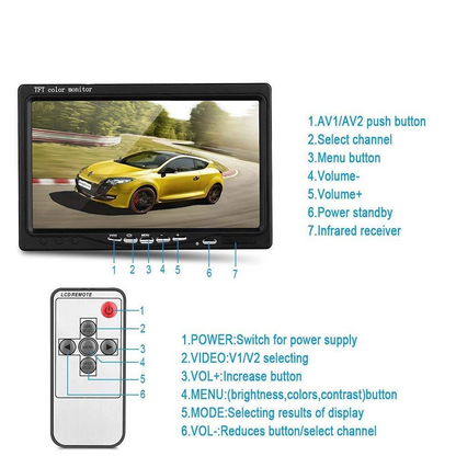 Reversing Camera Kit with 2 Cameras