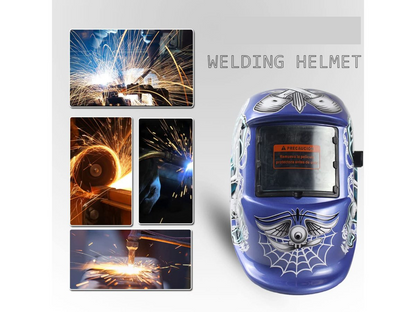 Welding Helmet Solar Auto Darkening Solar & Battery