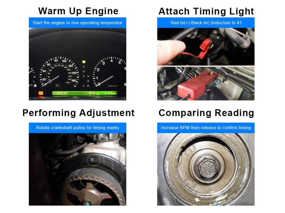 Ignition Inductive Timing Light Gun Tester