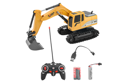 Digger Excavator Kids Riding Toys Ride-On Car Toy Truck Toddler