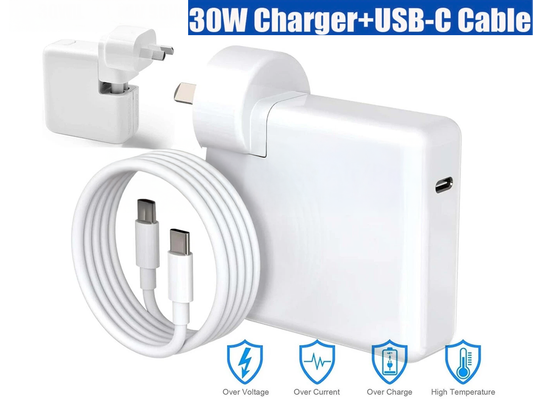 MacBook Charger 30W USB-C Replacement Charger for Macbook