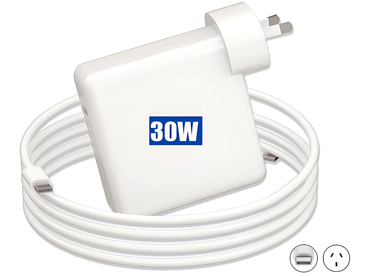 MacBook Charger 30W USB-C Replacement Charger for Macbook