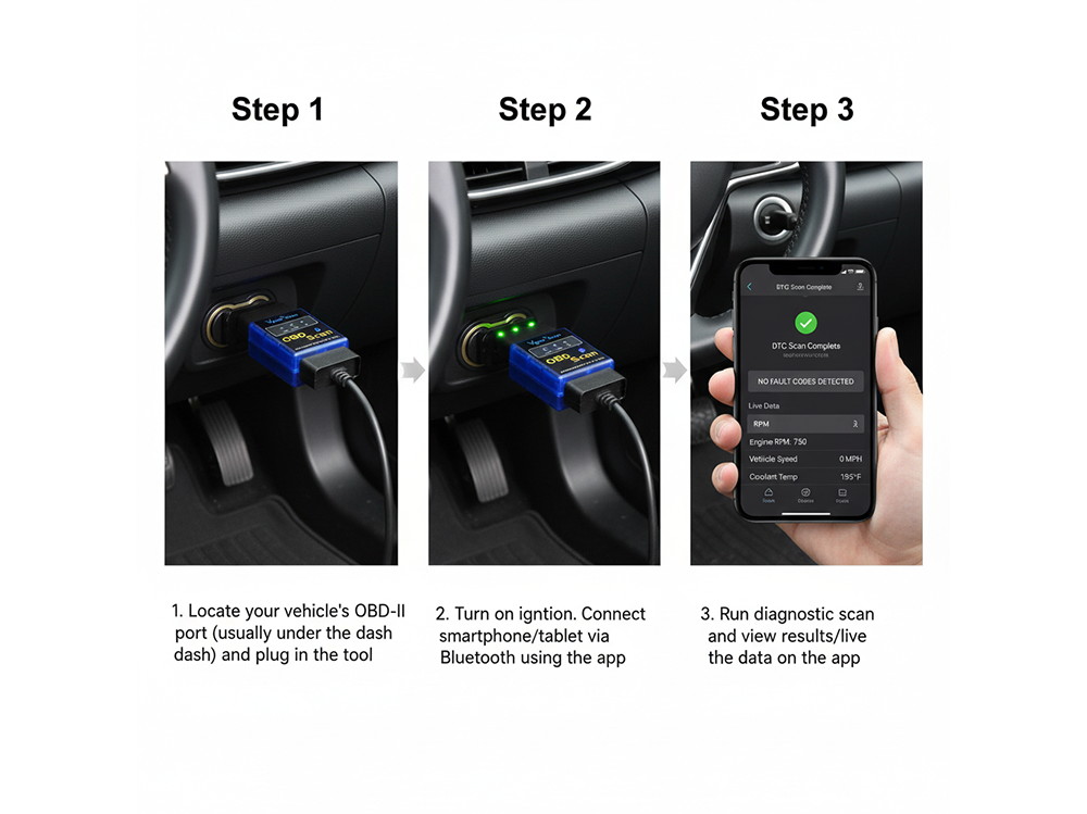 OBD2 Scanner Bluetooth ELM327