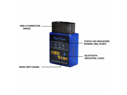 OBD2 Scanner Bluetooth ELM327