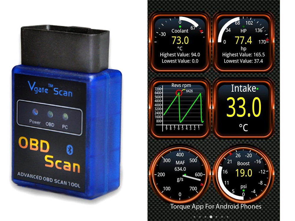 OBD2 Scanner Bluetooth ELM327