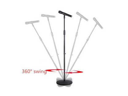Height Adjustable Tripod Microphone Stand
