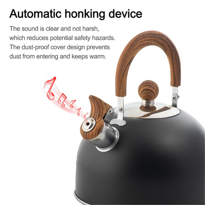 3L Smart Kettle Whistling Kettle(Stainless Steel)