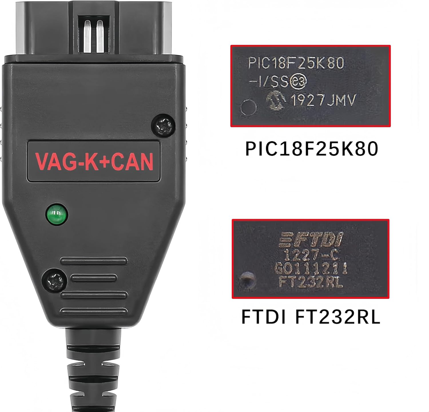 OBD2 to USB Cable ECU Chip Programming