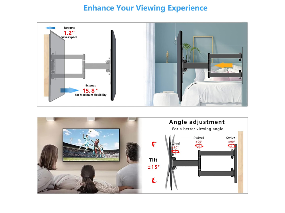 Universal Tv Wall Mount  10-26 Inch
