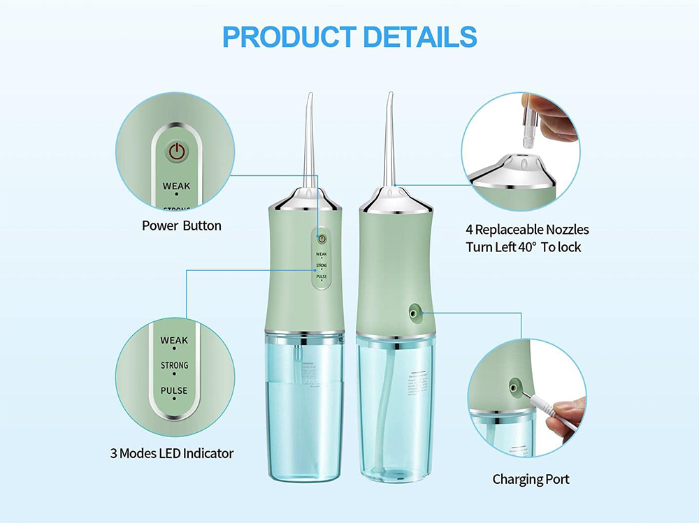 Portable Water Flosser Cordless