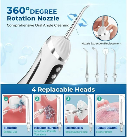 Cordless Water Flosser Electric Cleaner