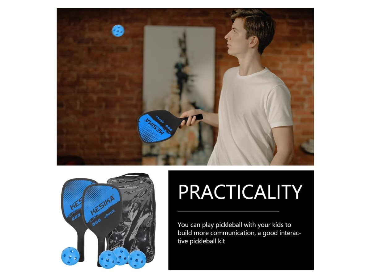 Pickleball Paddles and Ball Set