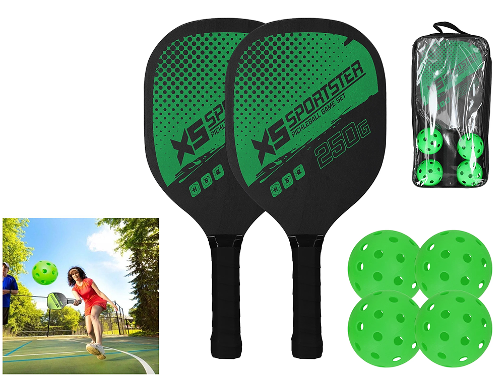 Pickleball Paddles and Ball Set