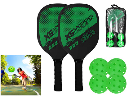 Pickleball Paddles and Ball Set