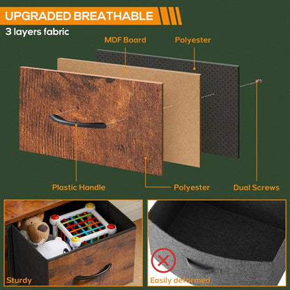 Chest of Drawers Tall boy 7 Drawers tallboy