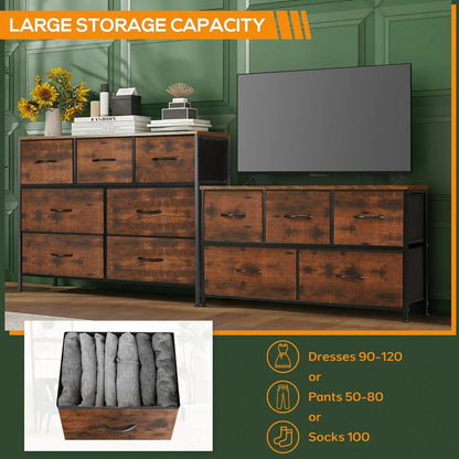 Chest of Drawers Tall boy 7 Drawers tallboy