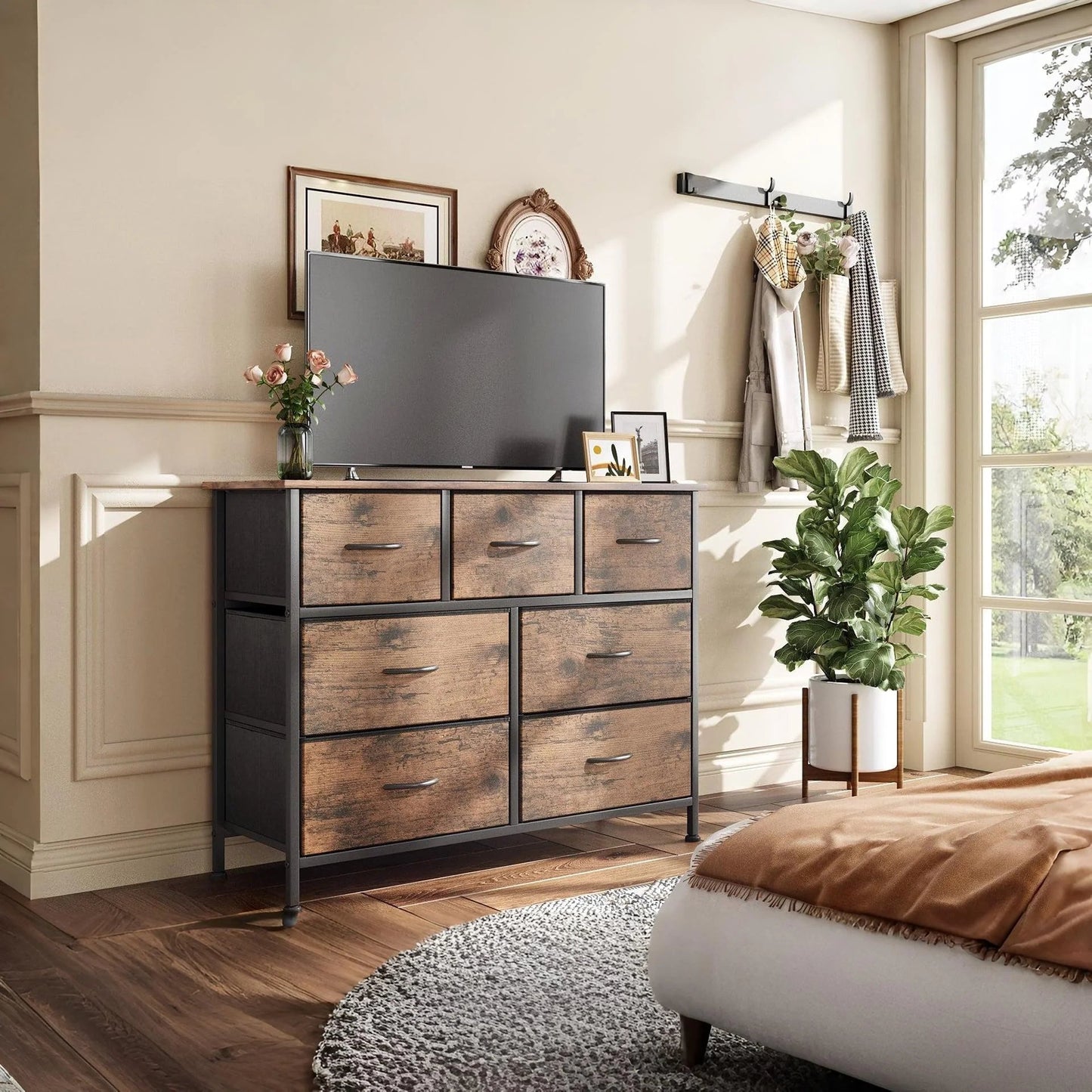 Chest of Drawers Tall boy 7 Drawers tallboy