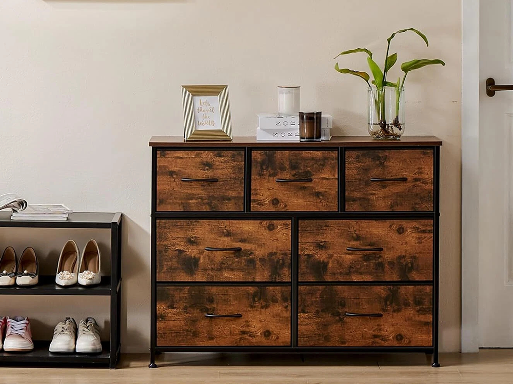 Chest of Drawers Tall boy 7 Drawers tallboy