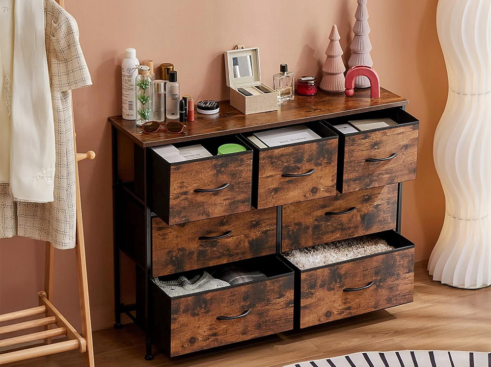 Chest of Drawers Tall boy 7 Drawers tallboy