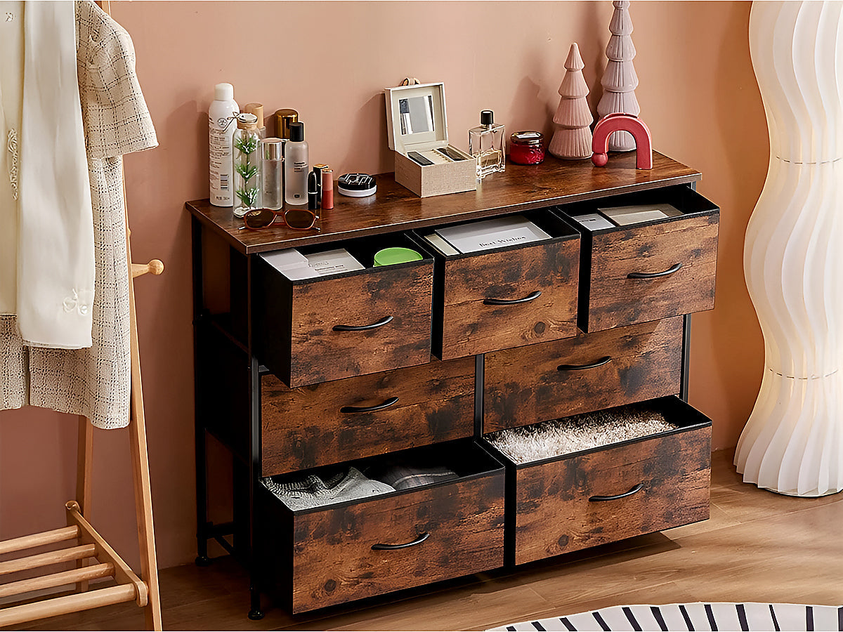 Chest of Drawers Tall boy 7 Drawers tallboy