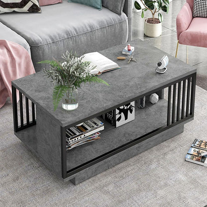 Coffee table 2 in 1 living room coffee tables