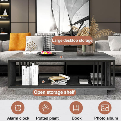 Coffee table 2 in 1 living room coffee tables