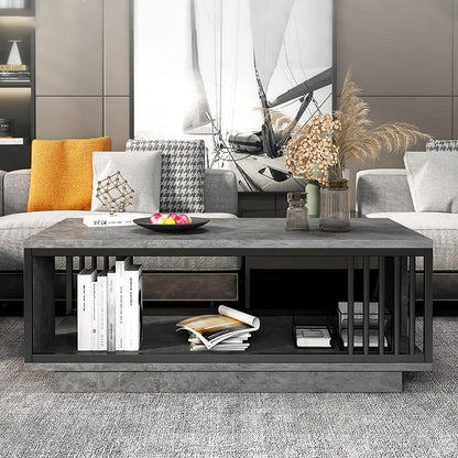 Coffee table 2 in 1 living room coffee tables