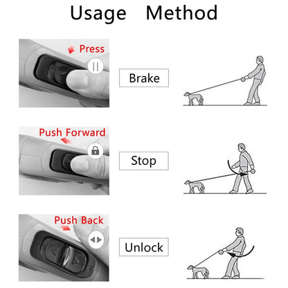 Retractable Dog Leash Tape 8M