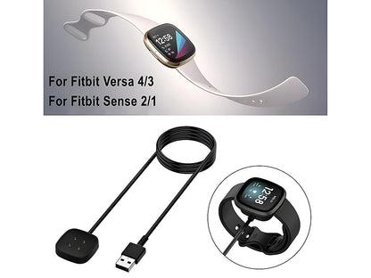 Charging Cable for Fitbit Sense 1/2 & Fitbit Versa 3/4