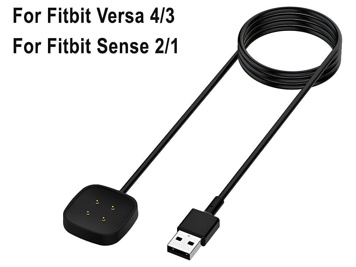 Charging Cable for Fitbit Sense 1/2 & Fitbit Versa 3/4