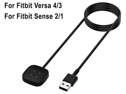 Charging Cable for Fitbit Sense 1/2 & Fitbit Versa 3/4