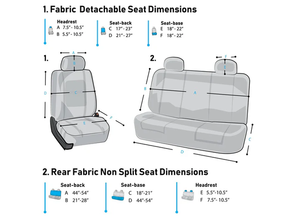 Universal Car Seat Covers Set