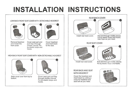 Universal Car Seat Covers Set