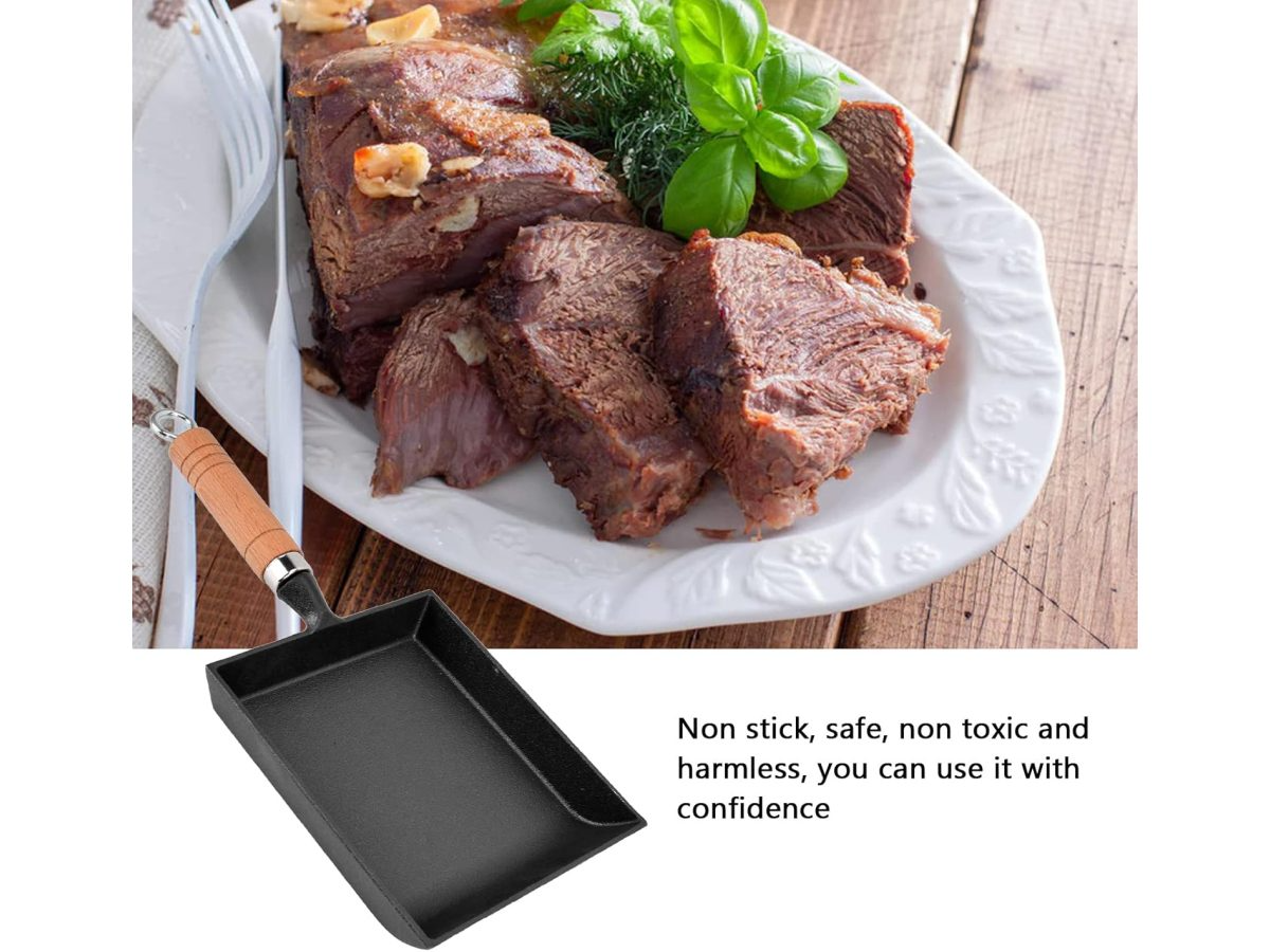 Cast Iron Frying Pan Square