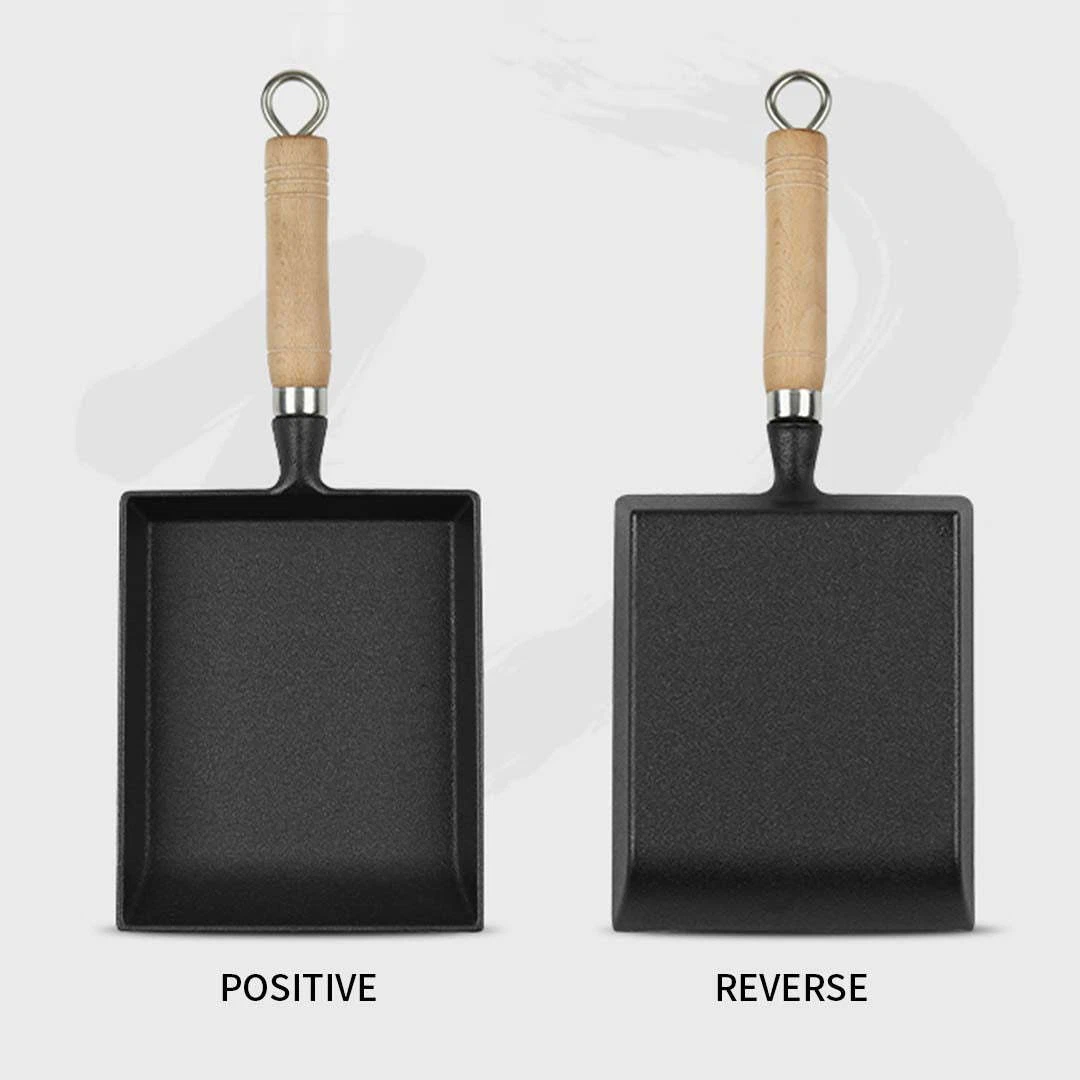 Cast Iron Frying Pan Square