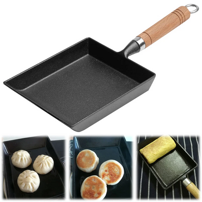 Cast Iron Frying Pan Square